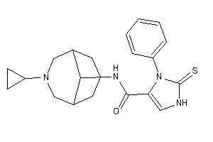 N-(7-cyclopropyl-7-azabicyclo[3.3.1]nonan-9-yl)-3-phenyl-2-thioxo-4-imidazoline-4-carboxamide