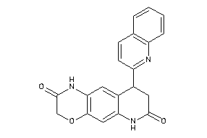 9-(2-quinolyl)-1,6,8,9-tetrahydropyrido[3,2-g][1,4]benzoxazine-2,7-quinone