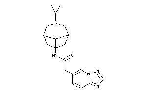 N-(7-cyclopropyl-7-azabicyclo[3.3.1]nonan-9-yl)-2-([1,2,4]triazolo[1,5-a]pyrimidin-6-yl)acetamide
