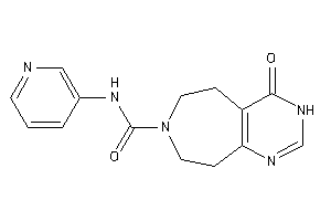 4-keto-N-(3-pyridyl)-5,6,8,9-tetrahydro-3H-pyrimido[4,5-d]azepine-7-carboxamide