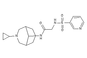 Image of N-(7-cyclopropyl-7-azabicyclo[3.3.1]nonan-9-yl)-2-(3-pyridylsulfonylamino)acetamide