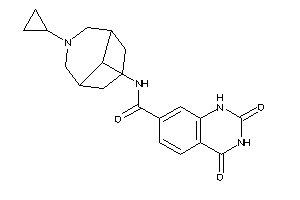 Image of N-(7-cyclopropyl-7-azabicyclo[3.3.1]nonan-9-yl)-2,4-diketo-1H-quinazoline-7-carboxamide