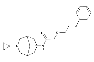 N-(7-cyclopropyl-7-azabicyclo[3.3.1]nonan-9-yl)-2-(2-phenoxyethoxy)acetamide