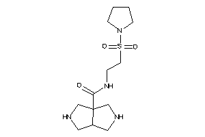N-(2-pyrrolidinosulfonylethyl)-2,3,3a,4,5,6-hexahydro-1H-pyrrolo[3,4-c]pyrrole-6a-carboxamide