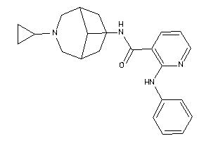 2-anilino-N-(7-cyclopropyl-7-azabicyclo[3.3.1]nonan-9-yl)nicotinamide