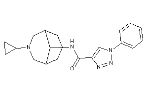 N-(7-cyclopropyl-7-azabicyclo[3.3.1]nonan-9-yl)-1-phenyl-triazole-4-carboxamide