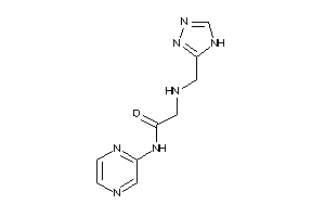 N-pyrazin-2-yl-2-(4H-1,2,4-triazol-3-ylmethylamino)acetamide