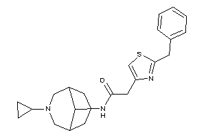 2-(2-benzylthiazol-4-yl)-N-(7-cyclopropyl-7-azabicyclo[3.3.1]nonan-9-yl)acetamide