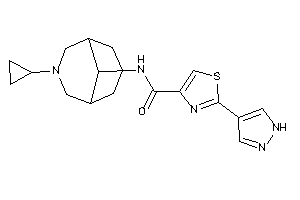 N-(7-cyclopropyl-7-azabicyclo[3.3.1]nonan-9-yl)-2-(1H-pyrazol-4-yl)thiazole-4-carboxamide