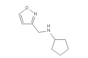 Cyclopentyl(isoxazol-3-ylmethyl)amine