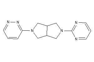 5-pyridazin-3-yl-2-(2-pyrimidyl)-1,3,3a,4,6,6a-hexahydropyrrolo[3,4-c]pyrrole