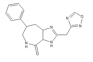 2-(1,2,4-oxadiazol-3-ylmethyl)-7-phenyl-3a,5,6,7,8,8a-hexahydro-3H-imidazo[4,5-c]azepin-4-one