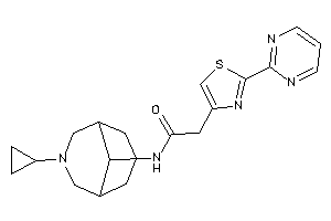 N-(7-cyclopropyl-7-azabicyclo[3.3.1]nonan-9-yl)-2-[2-(2-pyrimidyl)thiazol-4-yl]acetamide