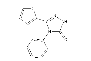 3-(2-furyl)-4-phenyl-1H-1,2,4-triazol-5-one