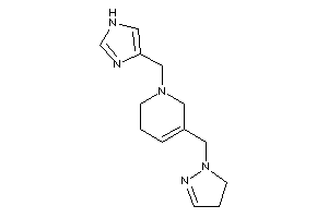 1-(1H-imidazol-4-ylmethyl)-5-(2-pyrazolin-1-ylmethyl)-3,6-dihydro-2H-pyridine