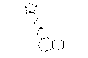 2-(3,5-dihydro-2H-1,4-benzoxazepin-4-yl)-N-(1H-imidazol-2-ylmethyl)acetamide