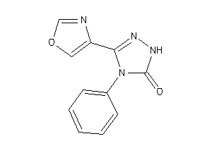 3-oxazol-4-yl-4-phenyl-1H-1,2,4-triazol-5-one