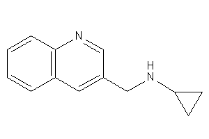 Cyclopropyl(3-quinolylmethyl)amine