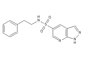 N-phenethyl-1H-pyrazolo[3,4-b]pyridine-5-sulfonamide