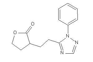 3-[2-(2-phenyl-1,2,4-triazol-3-yl)ethyl]tetrahydrofuran-2-one