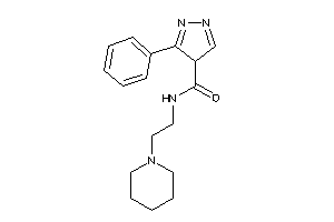 3-phenyl-N-(2-piperidinoethyl)-4H-pyrazole-4-carboxamide