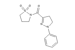 (1,1-diketo-1,2-thiazolidin-2-yl)-(1-phenyl-2-pyrazolin-3-yl)methanone