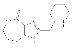 Image of 2-(2-piperidylmethyl)-5,6,7,8-tetrahydro-1H-imidazo[4,5-c]azepin-4-one
