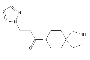 1-(2,8-diazaspiro[4.5]decan-8-yl)-3-pyrazol-1-yl-propan-1-one