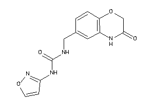 1-isoxazol-3-yl-3-[(3-keto-4H-1,4-benzoxazin-6-yl)methyl]urea