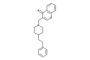 3-[(4-phenethylpiperidino)methyl]chromone