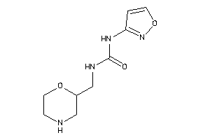 1-isoxazol-3-yl-3-(morpholin-2-ylmethyl)urea