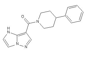Image of (4-phenylpiperidino)-(1H-pyrazolo[1,5-a]imidazol-7-yl)methanone