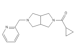 Cyclopropyl-[5-(2-pyridylmethyl)-1,3,3a,4,6,6a-hexahydropyrrolo[3,4-c]pyrrol-2-yl]methanone