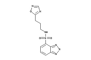 N-[3-(1,2,4-oxadiazol-5-yl)propyl]piazthiole-4-sulfonamide