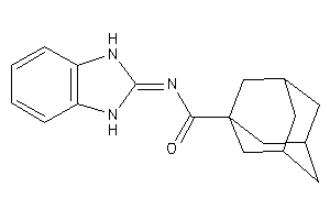 Image of N-(1,3-dihydrobenzimidazol-2-ylidene)adamantane-1-carboxamide
