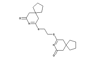 9-[2-[(7-keto-8-azaspiro[4.5]dec-8-en-9-yl)thio]ethylthio]-8-azaspiro[4.5]dec-8-en-7-one