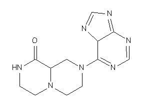 2-(5H-purin-6-yl)-3,4,6,7,8,9a-hexahydro-1H-pyrazino[1,2-a]pyrazin-9-one