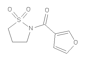 Image of (1,1-diketo-1,2-thiazolidin-2-yl)-(3-furyl)methanone