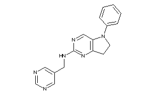 (5-phenyl-6,7-dihydropyrrolo[3,2-d]pyrimidin-2-yl)-(5-pyrimidylmethyl)amine