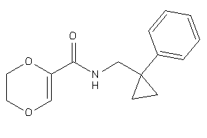 N-[(1-phenylcyclopropyl)methyl]-2,3-dihydro-1,4-dioxine-5-carboxamide
