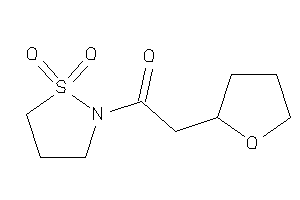 Image of 1-(1,1-diketo-1,2-thiazolidin-2-yl)-2-(tetrahydrofuryl)ethanone
