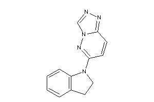 6-indolin-1-yl-[1,2,4]triazolo[3,4-f]pyridazine