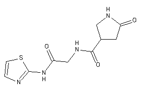 5-keto-N-[2-keto-2-(thiazol-2-ylamino)ethyl]pyrrolidine-3-carboxamide