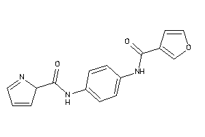 N-[4-(3-furoylamino)phenyl]-2H-pyrrole-2-carboxamide