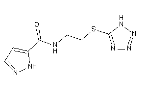 N-[2-(1H-tetrazol-5-ylthio)ethyl]-1H-pyrazole-5-carboxamide