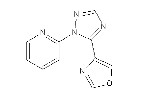 4-[2-(2-pyridyl)-1,2,4-triazol-3-yl]oxazole