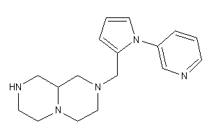 8-[[1-(3-pyridyl)pyrrol-2-yl]methyl]-1,2,3,4,6,7,9,9a-octahydropyrazino[1,2-a]pyrazine