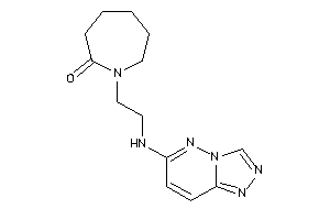 1-[2-([1,2,4]triazolo[3,4-f]pyridazin-6-ylamino)ethyl]azepan-2-one