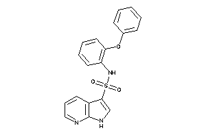 N-(2-phenoxyphenyl)-1H-pyrrolo[2,3-b]pyridine-3-sulfonamide