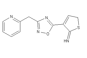 [4-[3-(2-pyridylmethyl)-1,2,4-oxadiazol-5-yl]-2H-thiophen-5-ylidene]amine